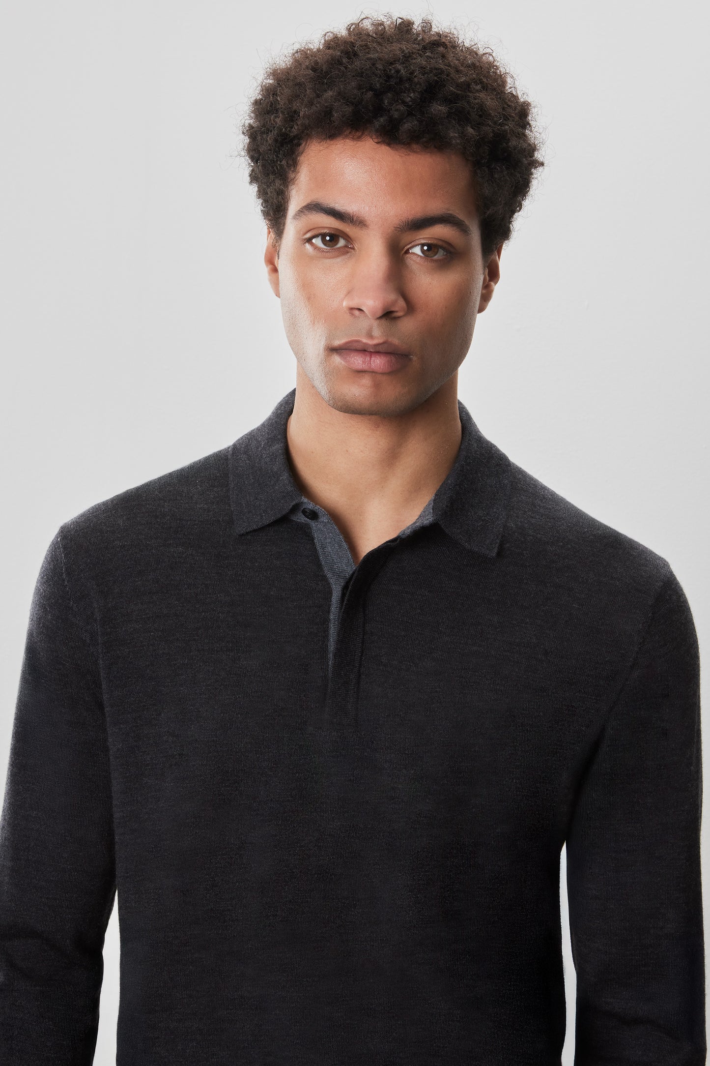 Thomas Long Sleeve Sweater Polo
