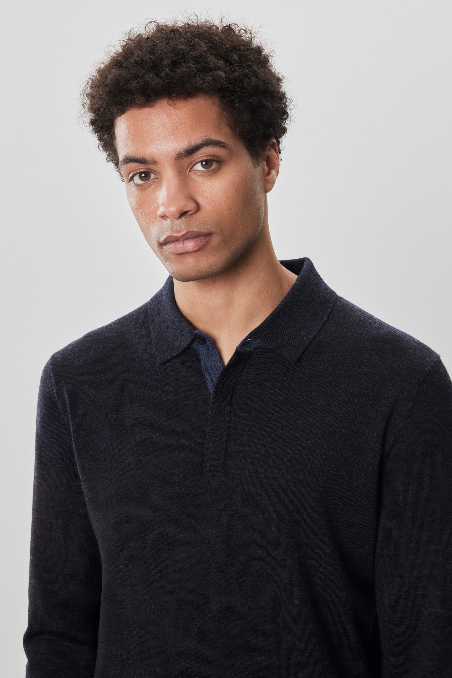 Thomas Long Sleeve Sweater Polo