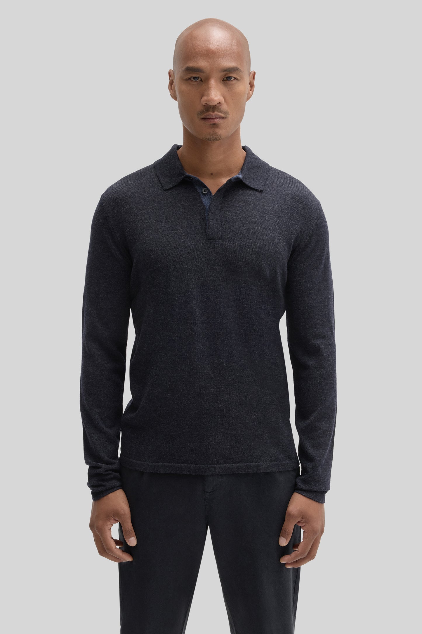 Thomas Long Sleeve Sweater Polo
