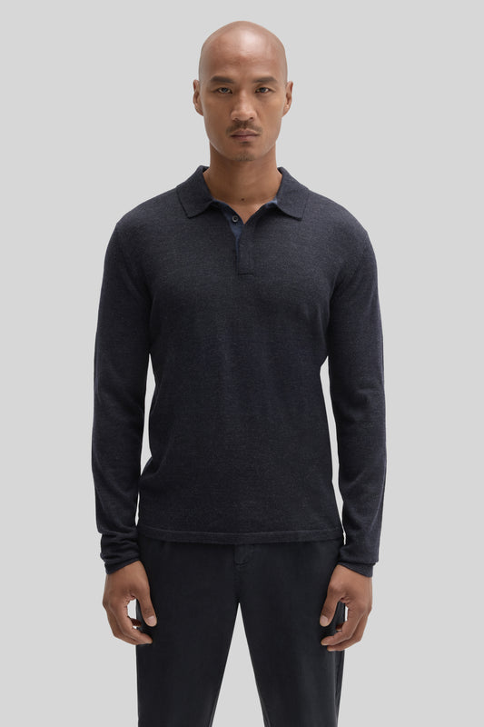 Thomas Long Sleeve Sweater Polo