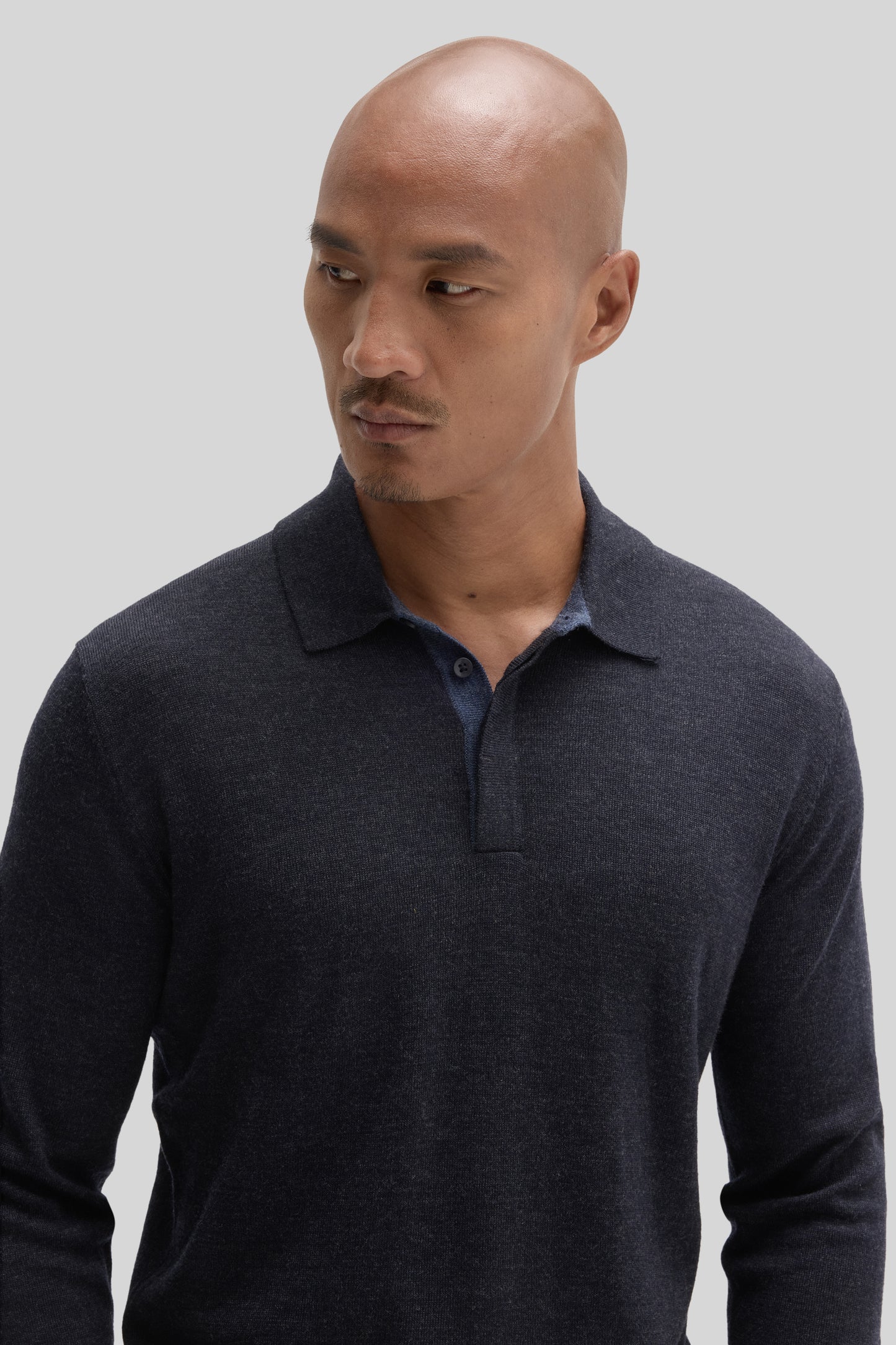 Thomas Long Sleeve Sweater Polo