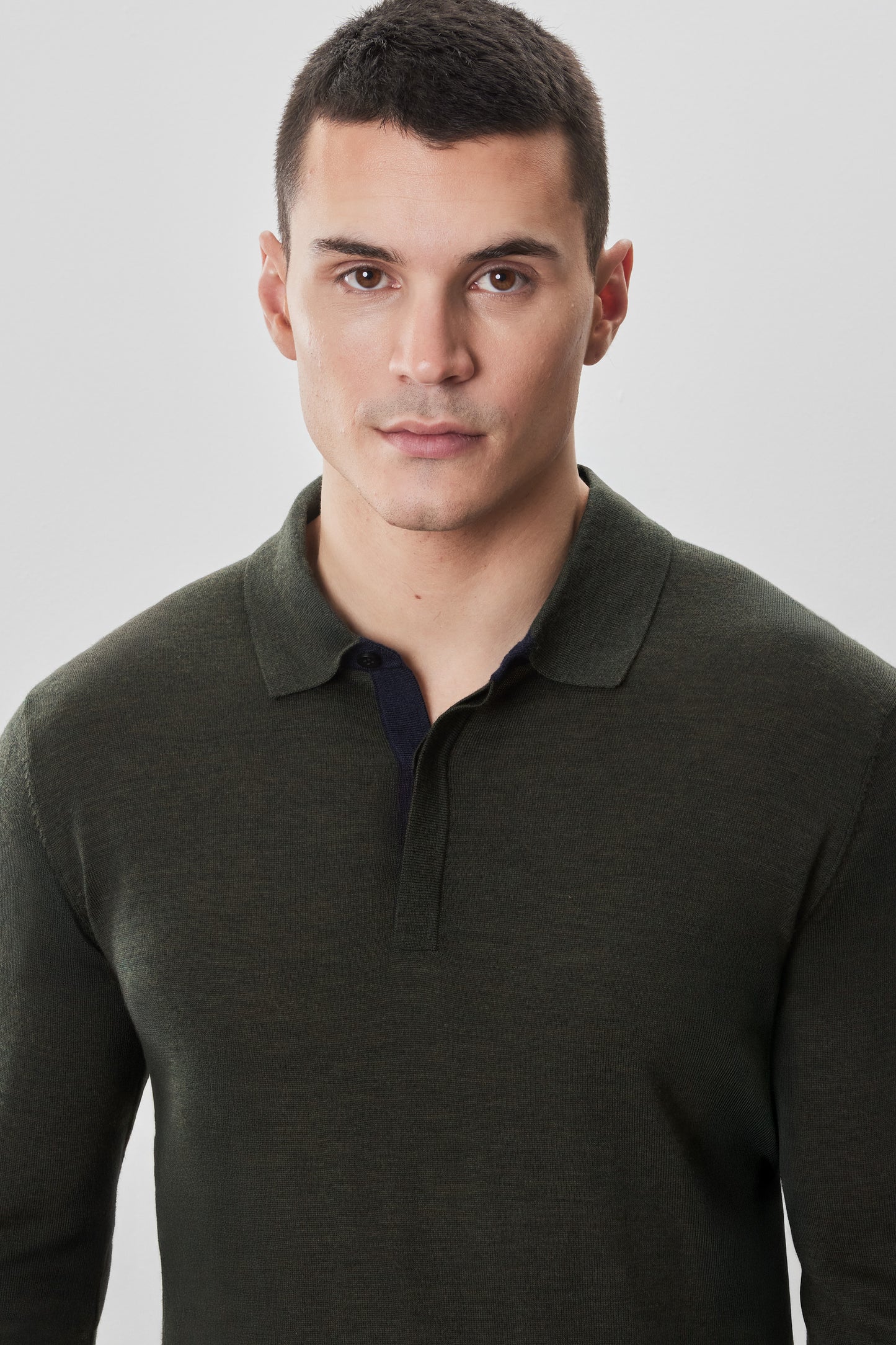 Thomas Long Sleeve Sweater Polo