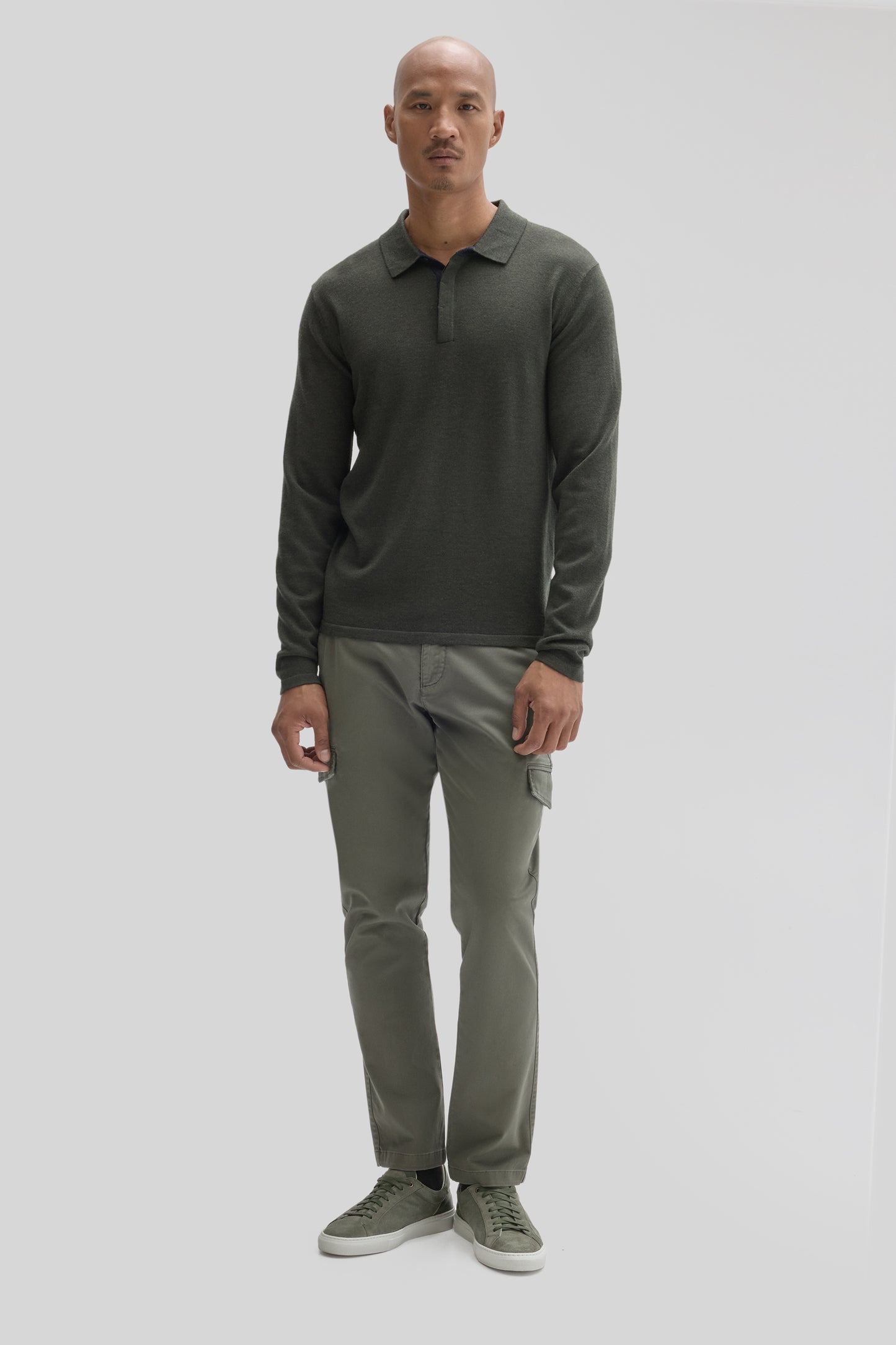 Thomas Long Sleeve Sweater Polo