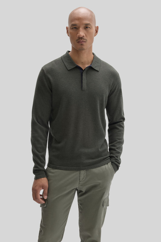 Thomas Long Sleeve Sweater Polo