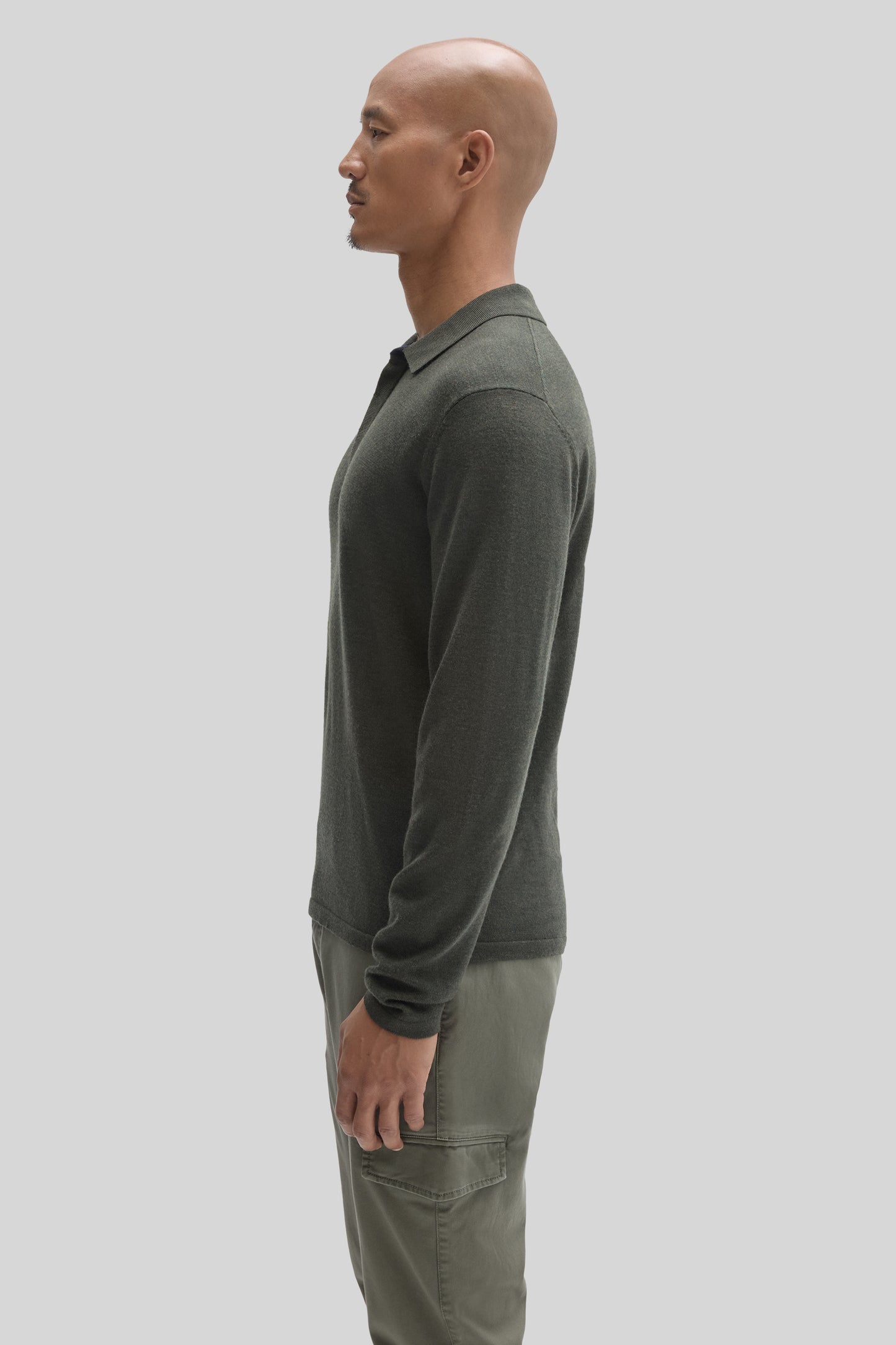 Thomas Long Sleeve Sweater Polo