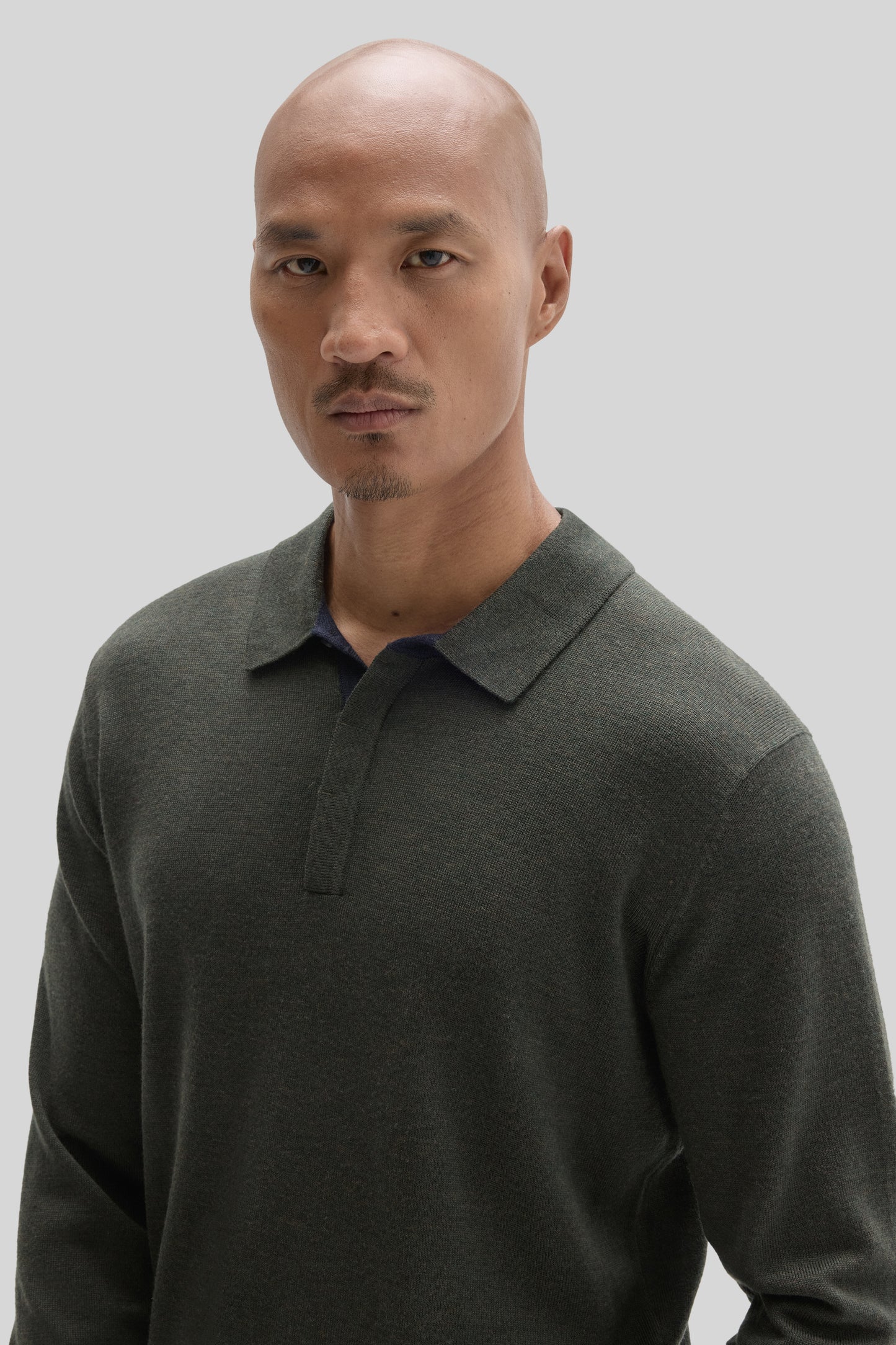 Thomas Long Sleeve Sweater Polo