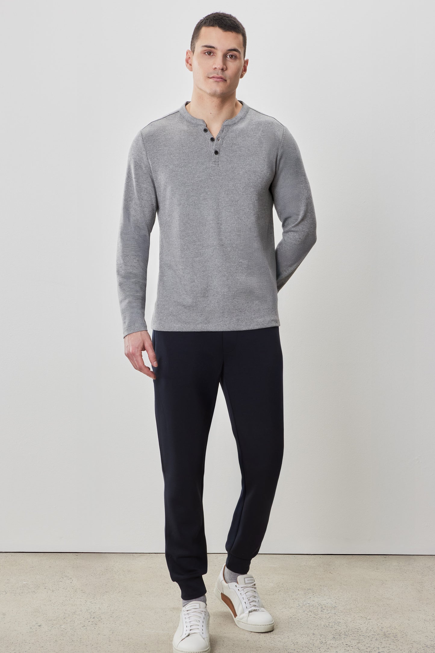 Alec Long Sleeve Henley