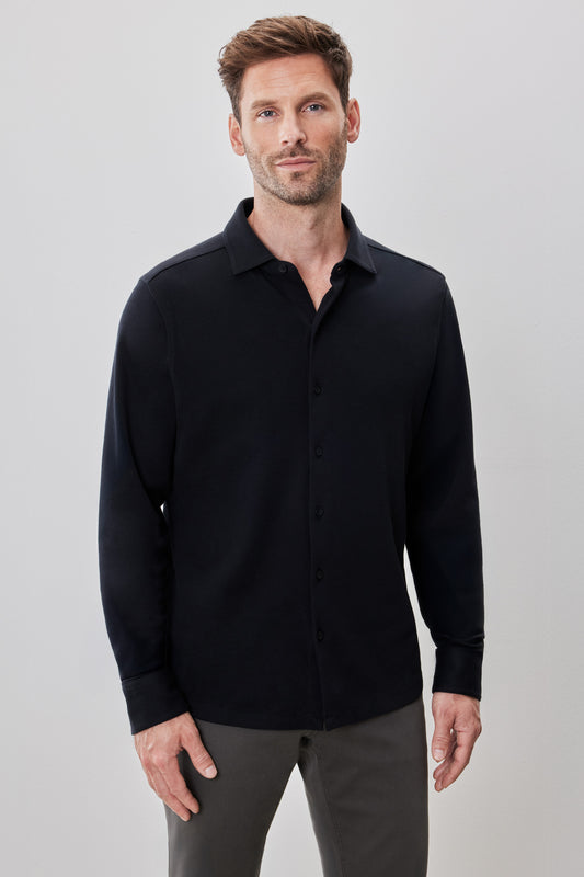 Milo Long Sleeve Knit Shirt
