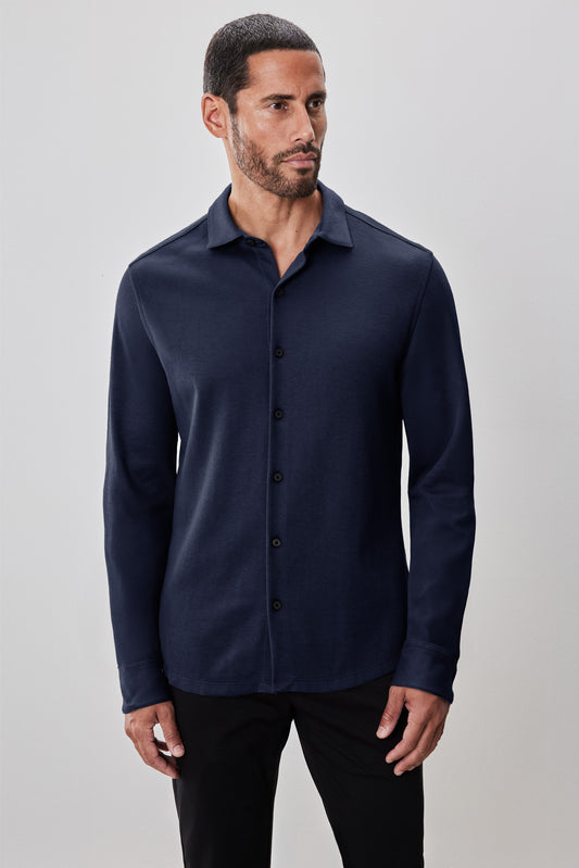 Milo Long Sleeve Knit Shirt
