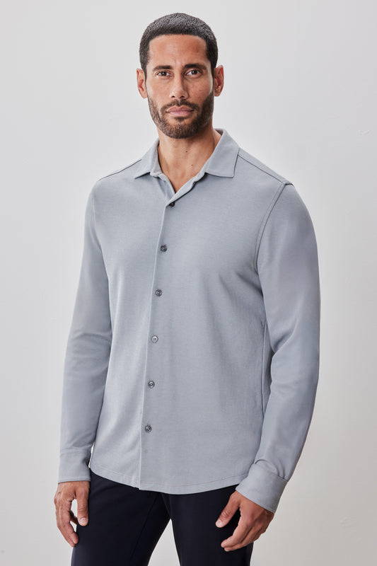 Milo Long Sleeve Knit Shirt