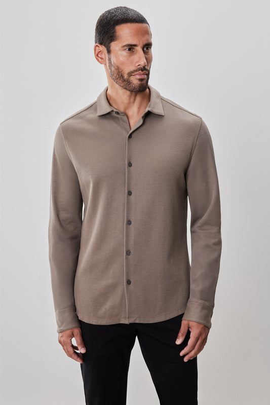 Milo Long Sleeve Knit Shirt