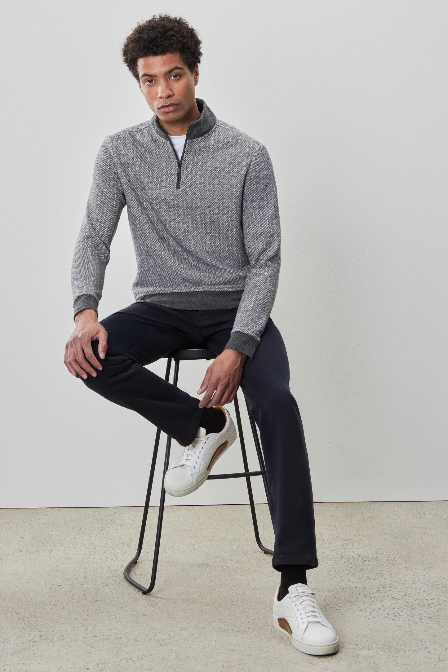 Cedro Half Zip Sweater
