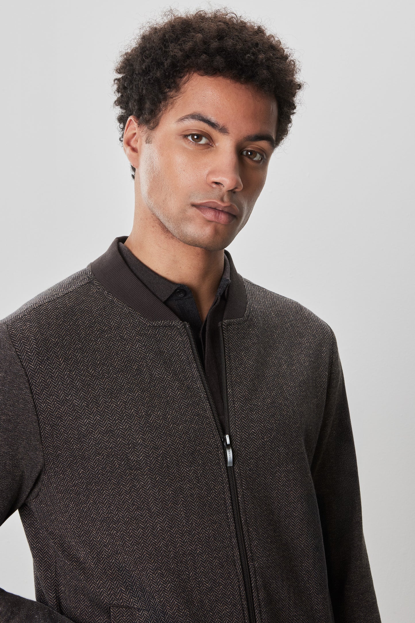 Stefanos Baseball Collar Jacket