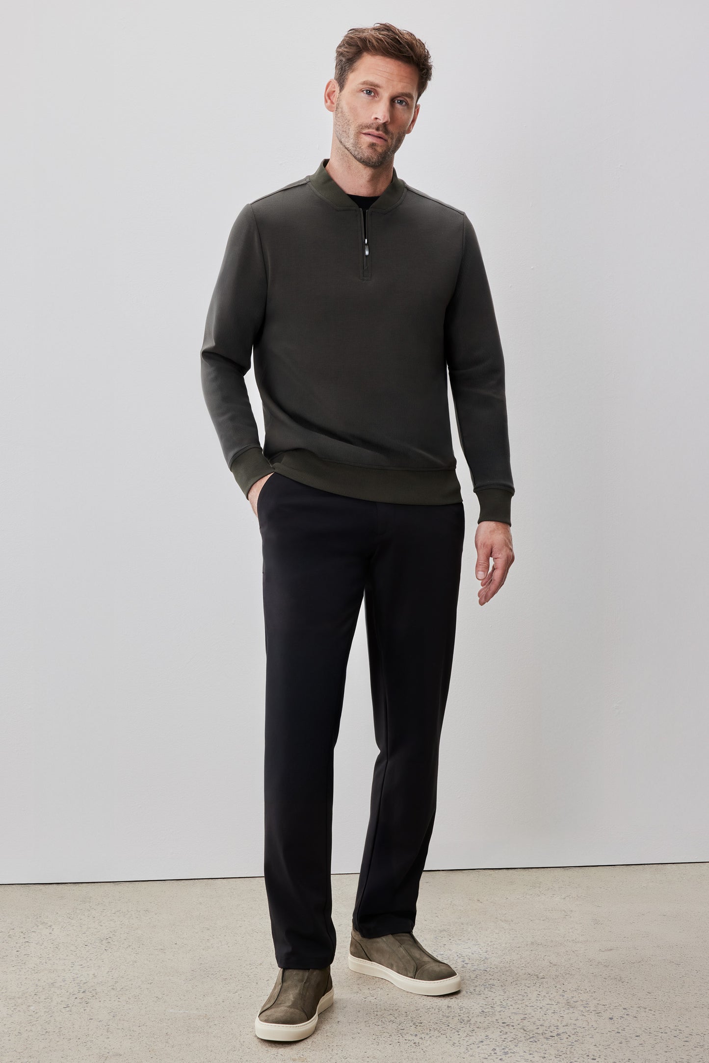 Vance Baseball Collar Jacket