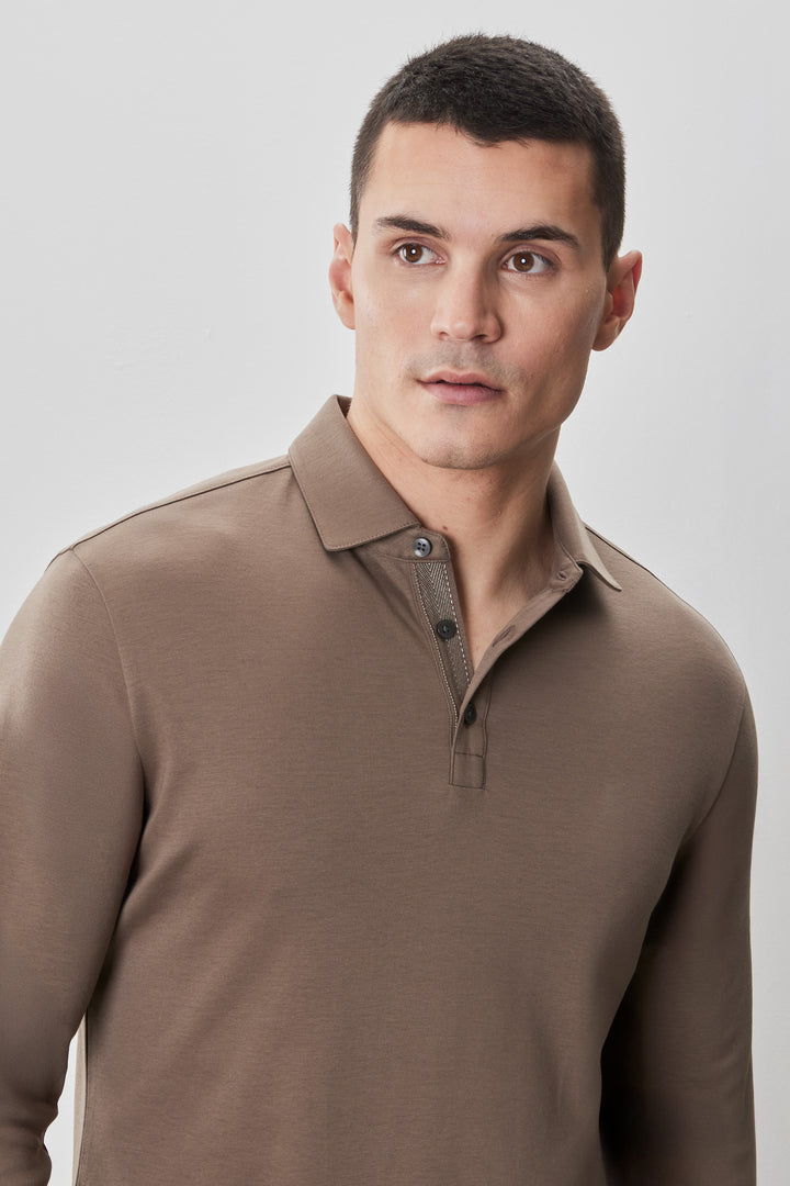 Robert Barakett Long Sleeve Shirt- Pottery - RB82247