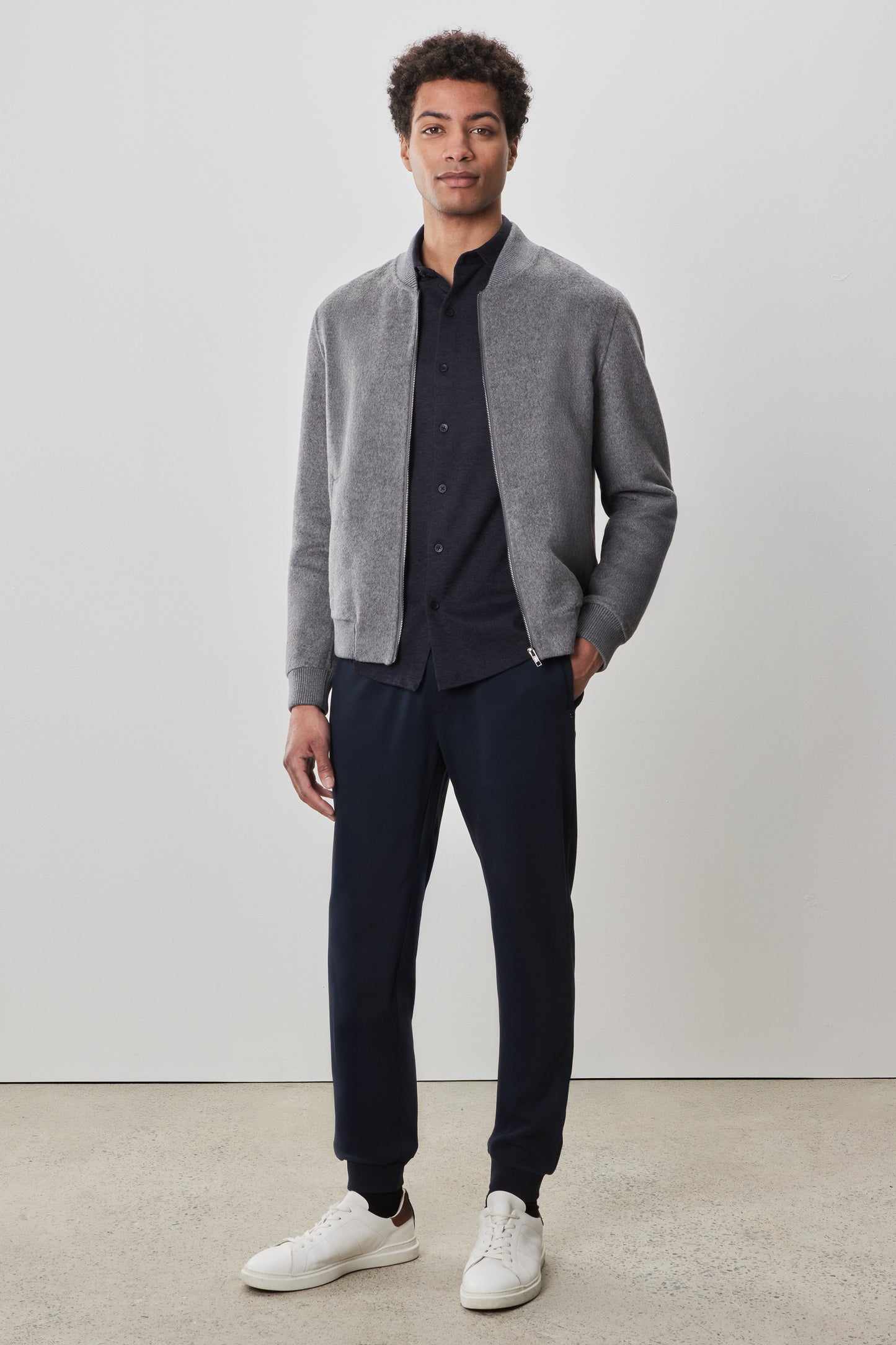 Jake Baseball Collar Jacket
