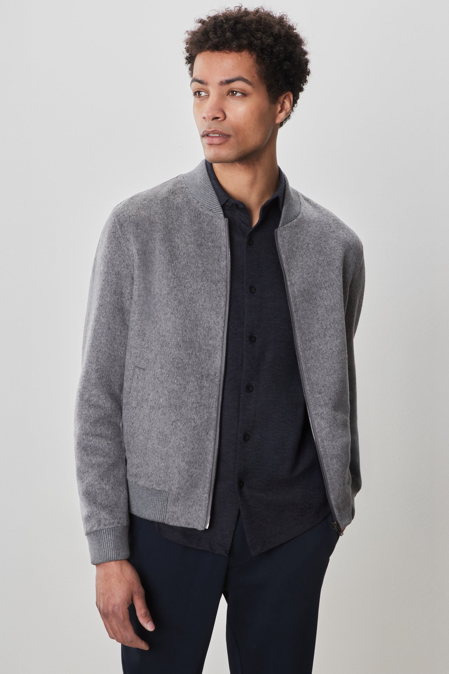 Jake Baseball Collar Jacket