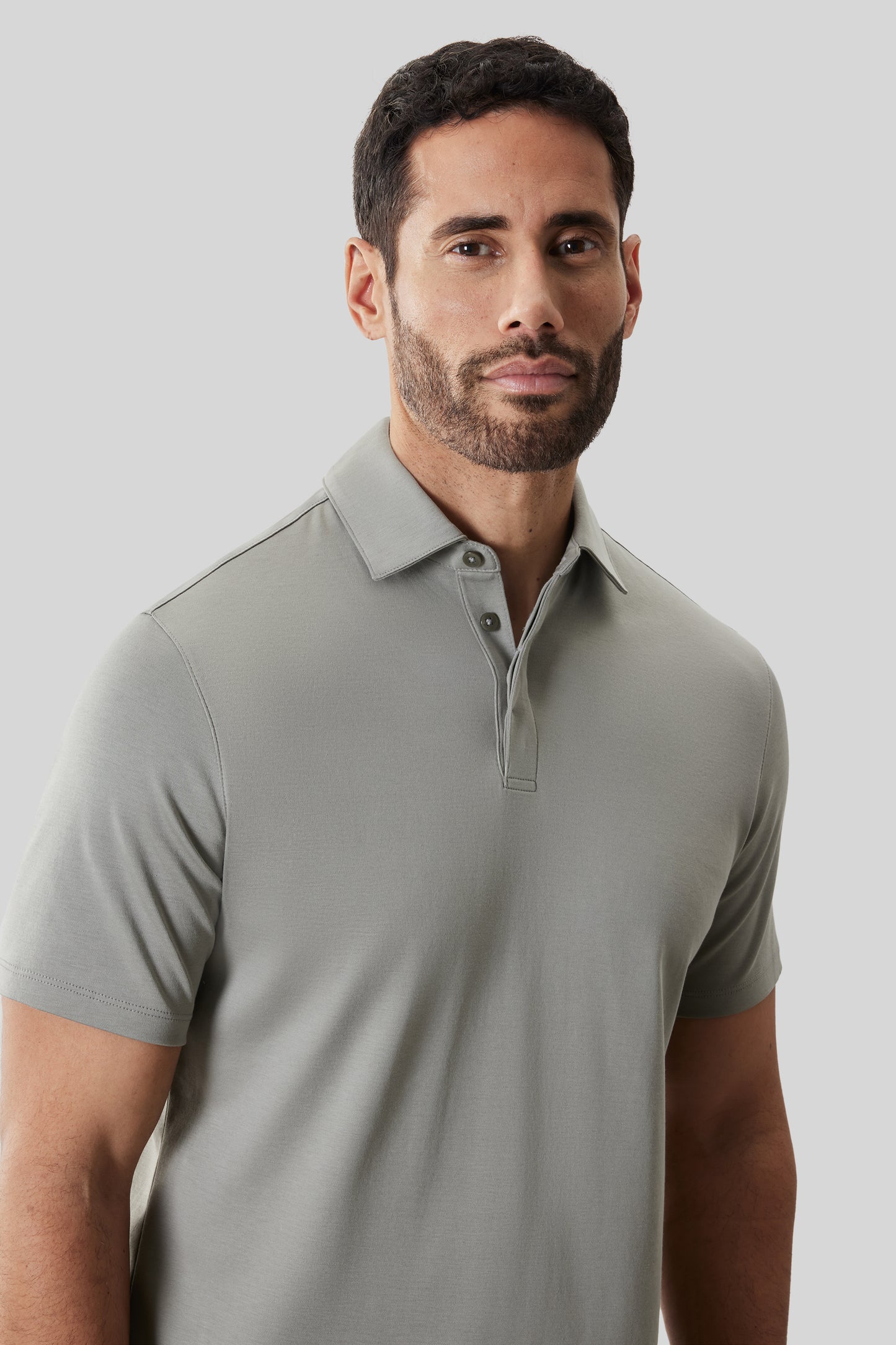 The Barakett Covered Placket Polo