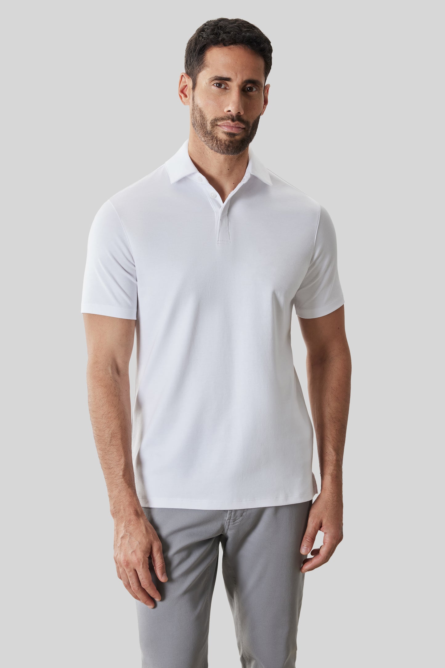 The Barakett Covered Placket Polo
