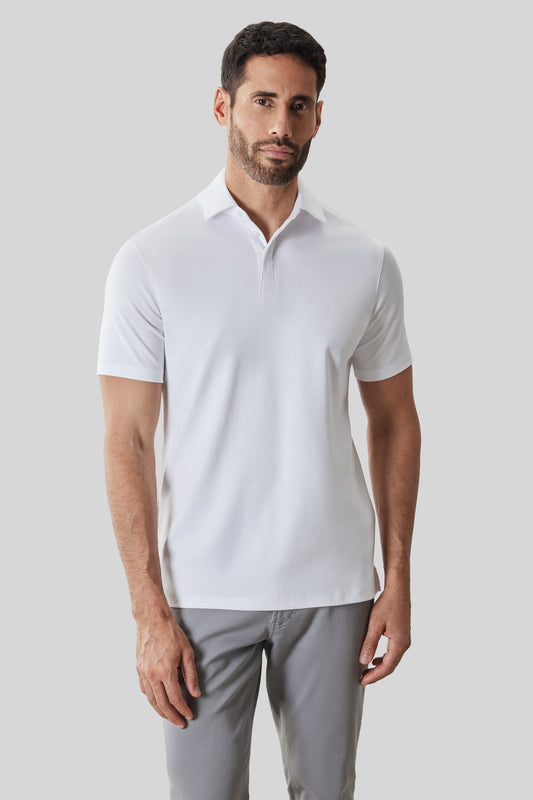 The Barakett Covered Placket Polo