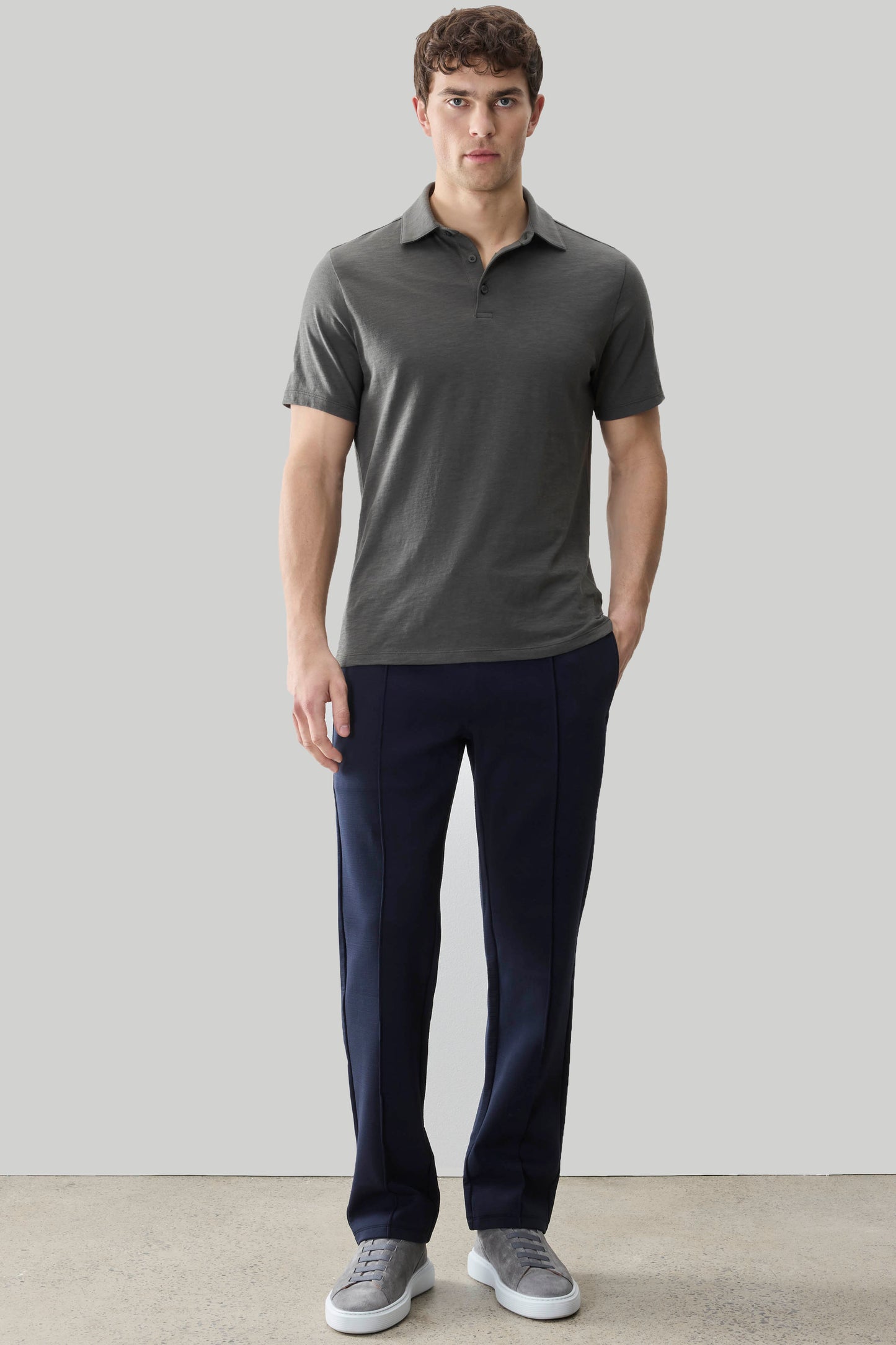 Brightwood Short Sleeve Slub Polo