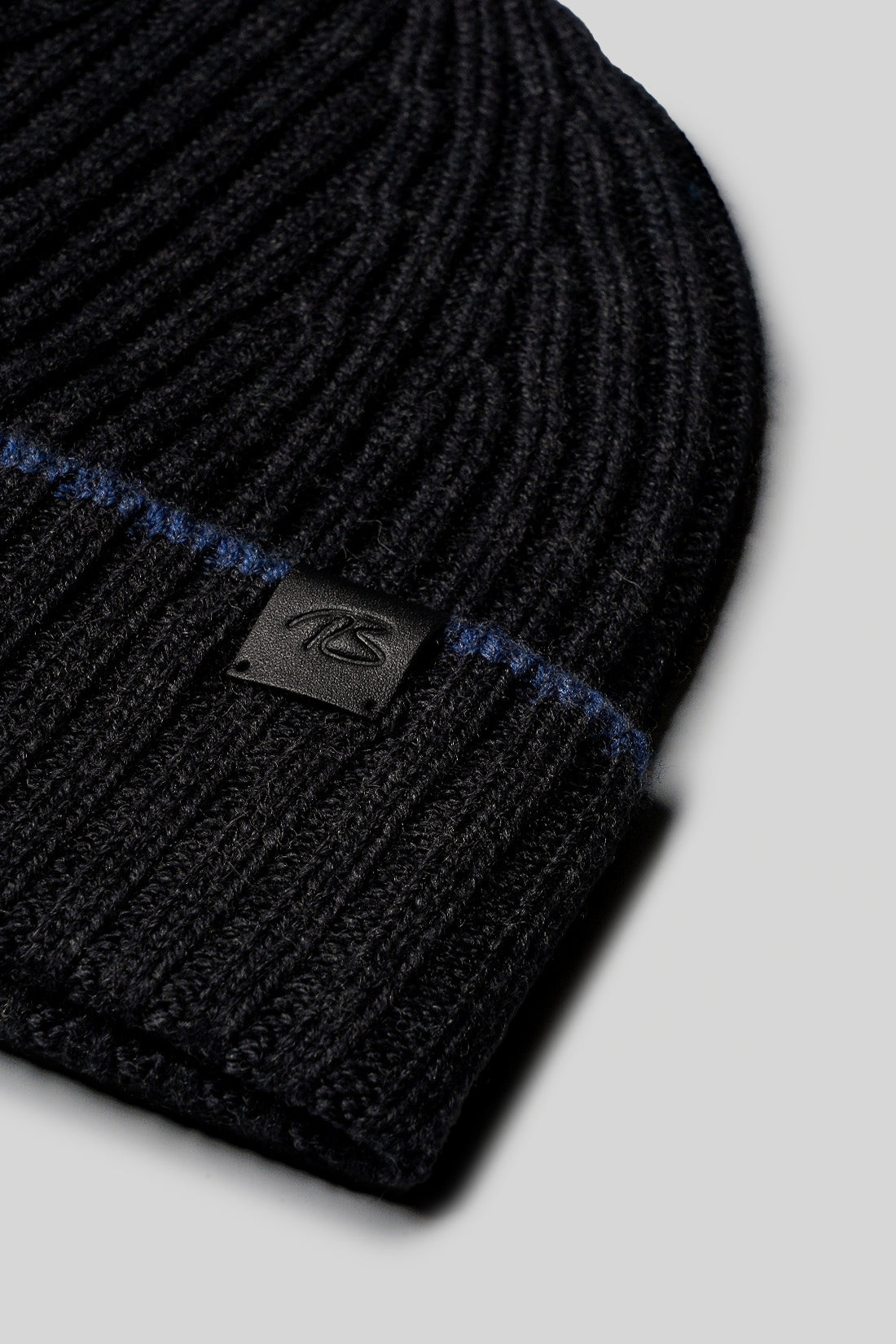 Andrew Merino Wool Rib Knit Hat