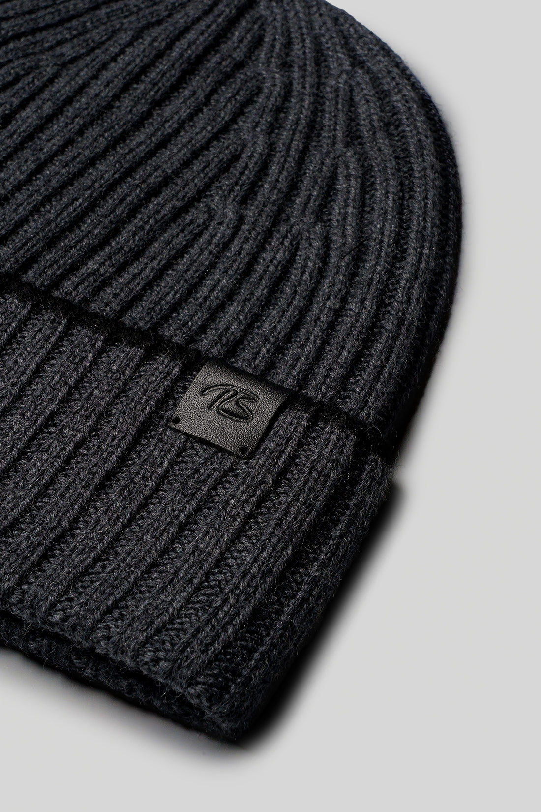 Andrew Merino Wool Rib Knit Hat