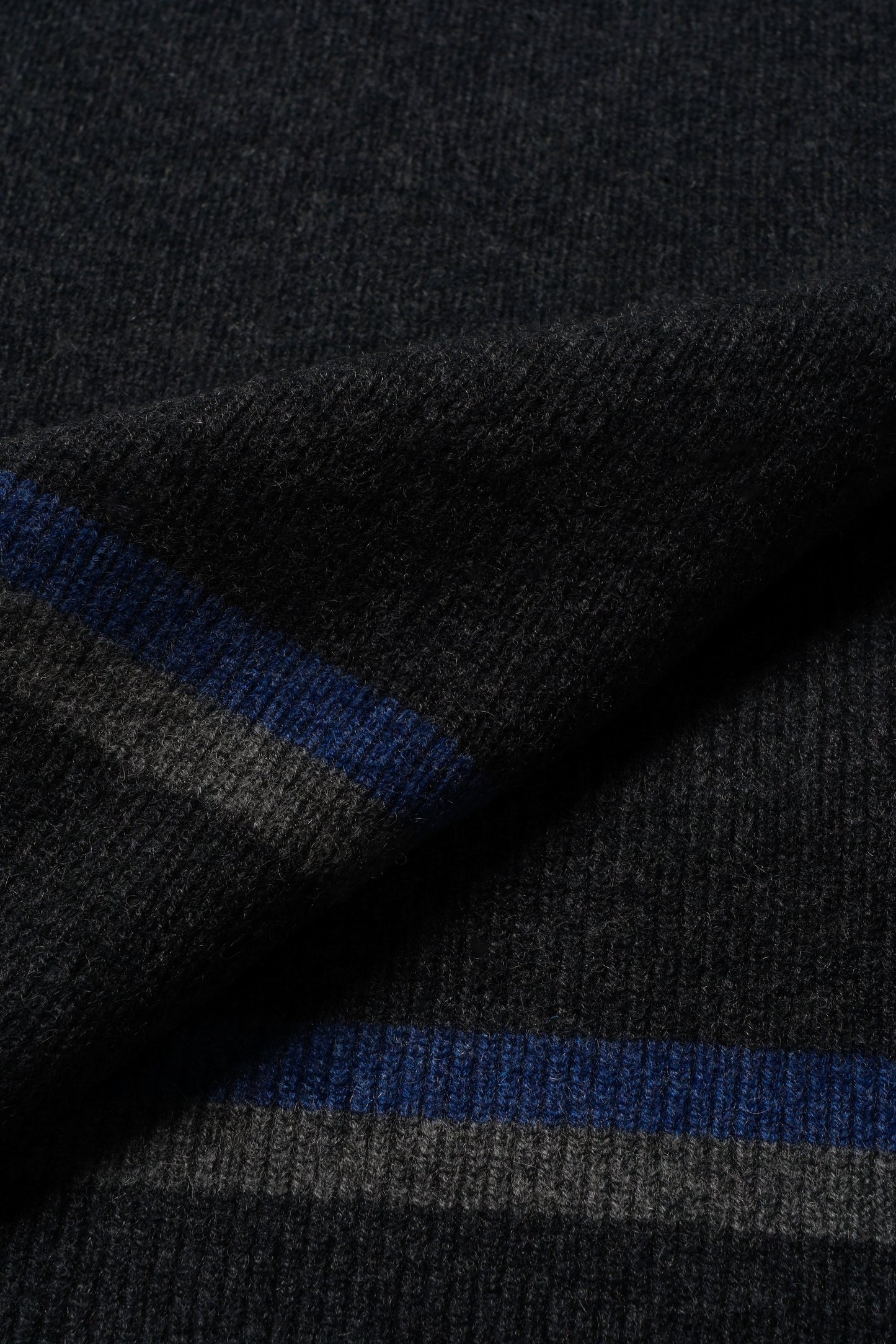 Eric Cashmere Knit Stripe Scarf