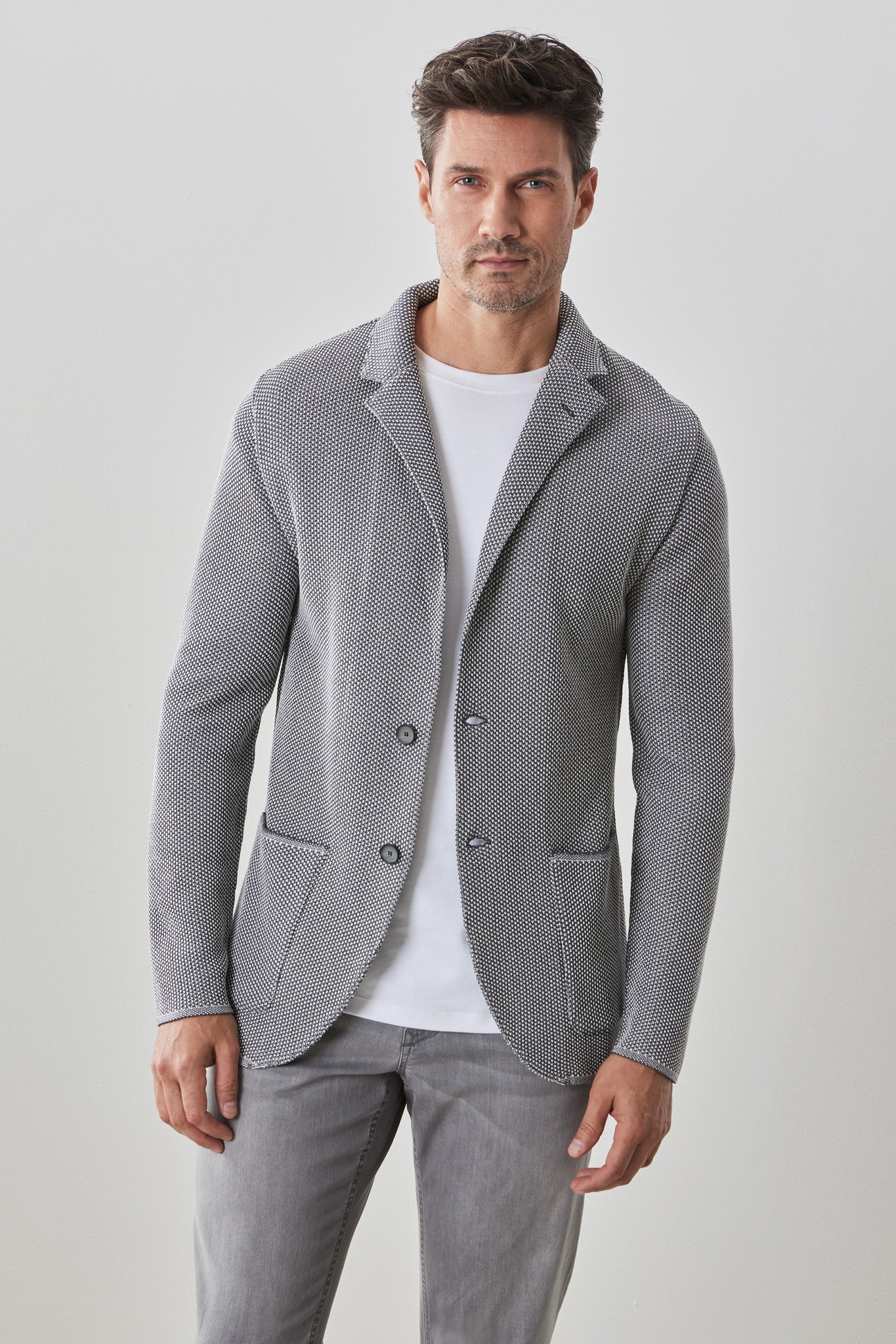 Robert Barakett Archive Hartney Sports Jacket In Grey