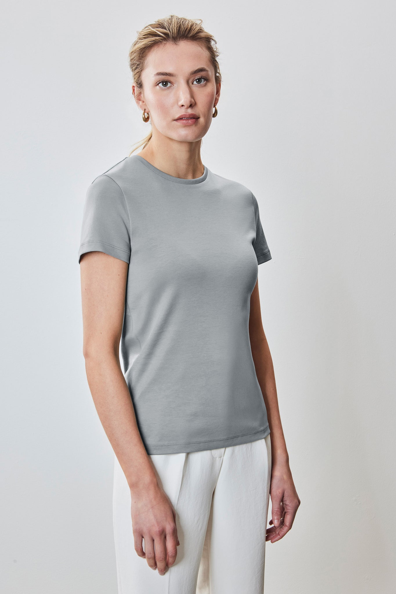 Robert Barakett The Barakett Women's Tee In Gray