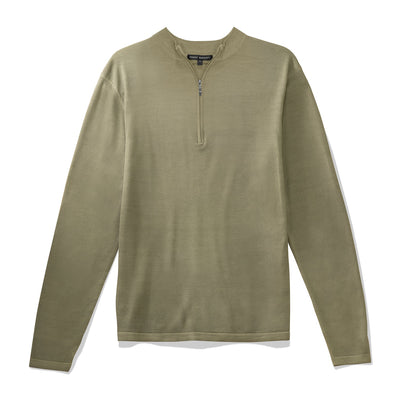 NEWBURY HALF ZIP SWEATER-Sweater/Sweatshirt-Robert Barakett