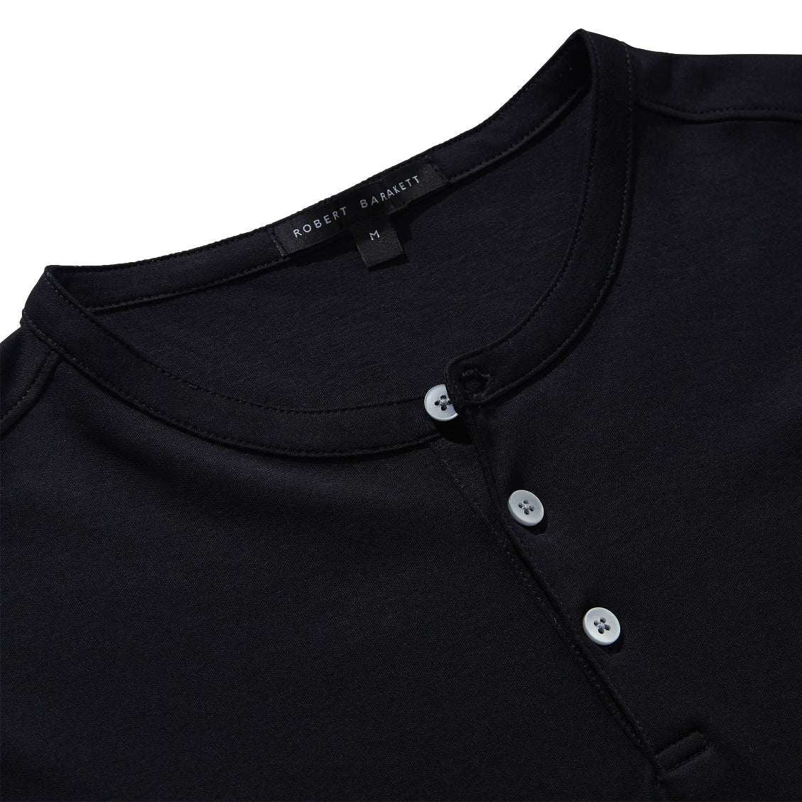 Robert Barakett The Barakett Henley In Black