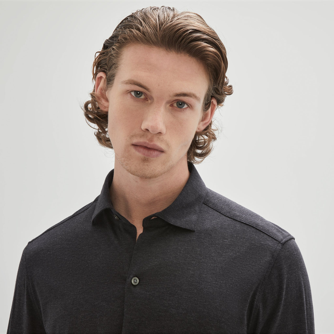 NOVAK KNIT SHIRT-LS Sport Shirt-Robert Barakett