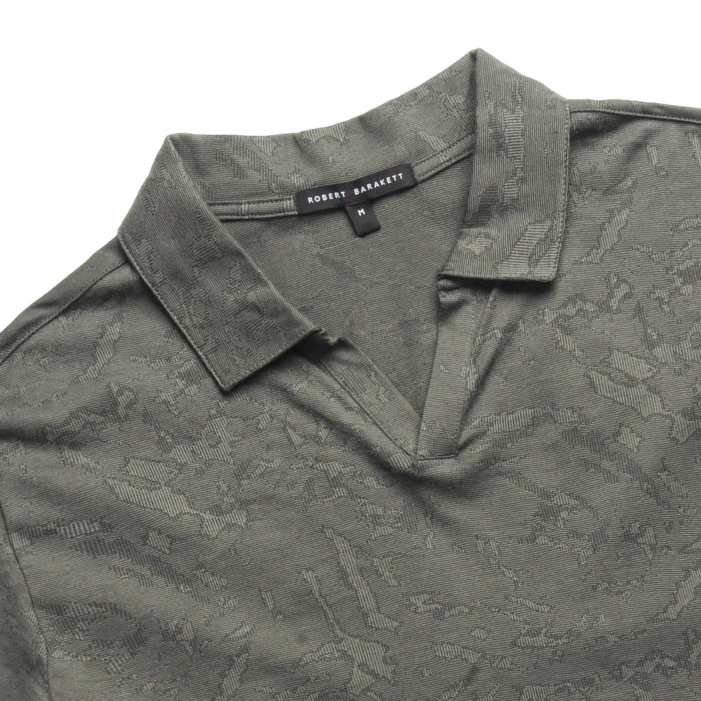 BARNES OPEN COLLAR POLO-LS Polo-Robert Barakett