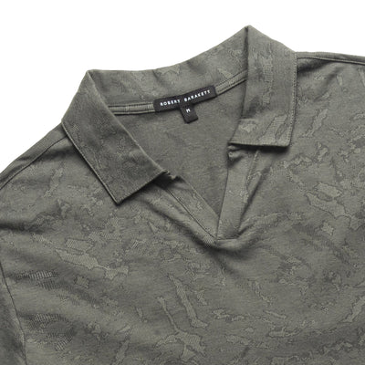 BARNES OPEN COLLAR POLO-LS Polo-Robert Barakett