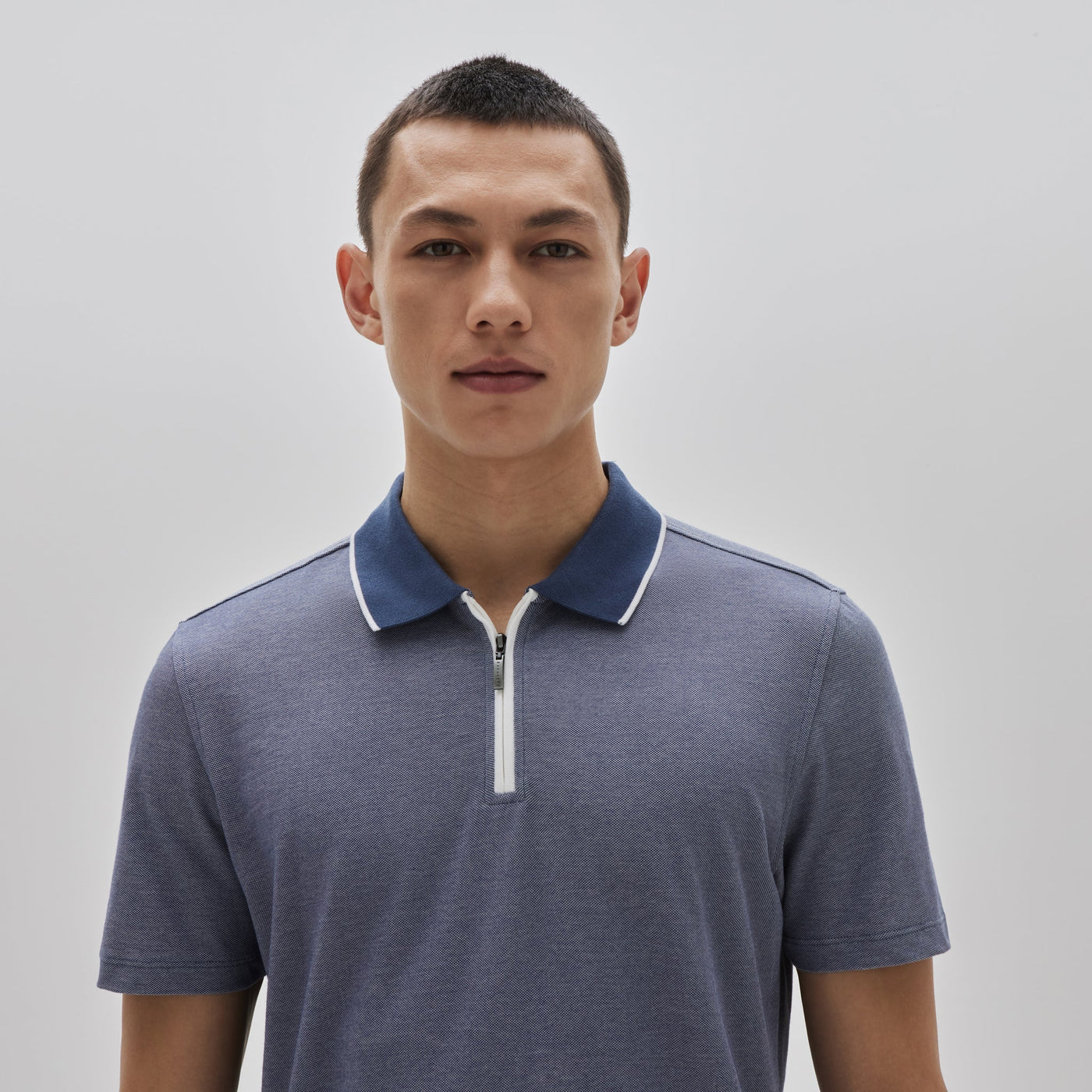 FARNSWORTH ZIP POLO-SS Polo-Robert Barakett