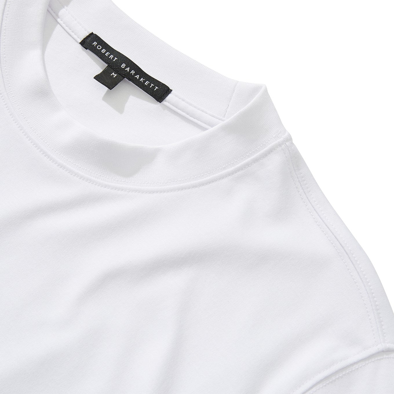 Robert Barakett Georgia High Crewneck T-shirt In White