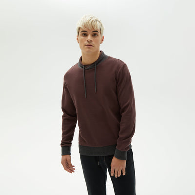 RIVERBEND CROSSOVER MOCK-Sweater/Sweatshirt-Robert Barakett