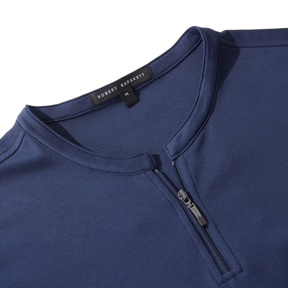 THE BARAKETT ZIP HENLEY-Barakett LS Henley-Robert Barakett
